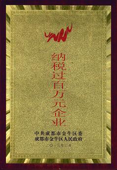 我公司榮獲“2012年度納稅先進企業(yè)”稱號